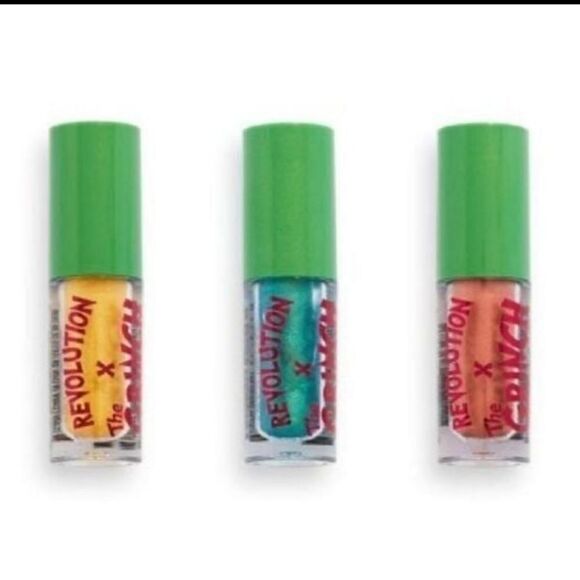 Revolution x Grinch Liquid Eyeshadow Trio - Picture 4 of 4